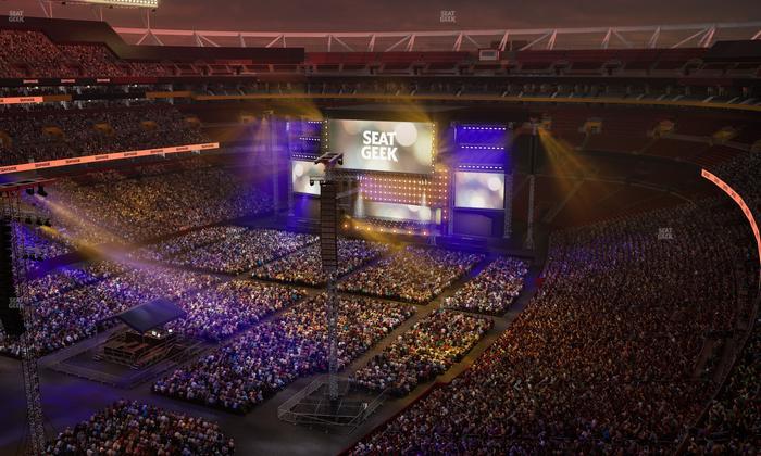 Northwest Stadium - Section 435 Seat View