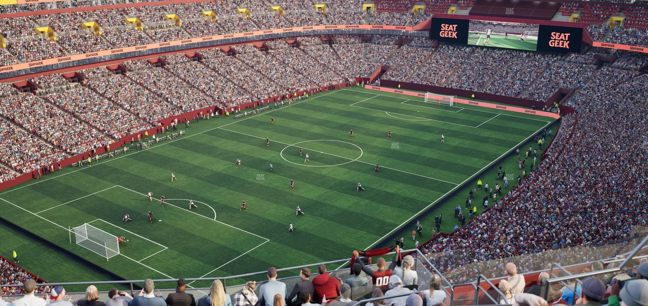 Northwest Stadium - Section 435 Seat View