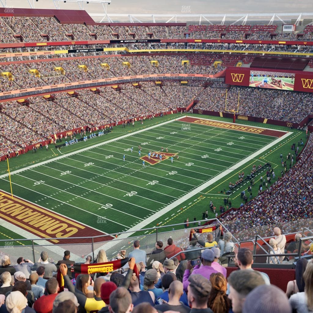 Northwest Stadium - Section 435 Seat View