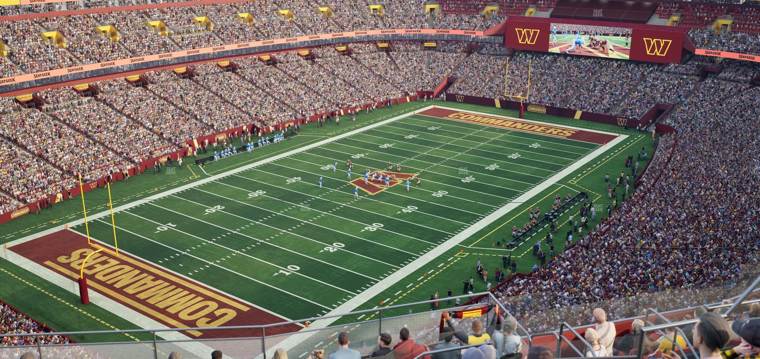 Northwest Stadium - Section 435 Seat View