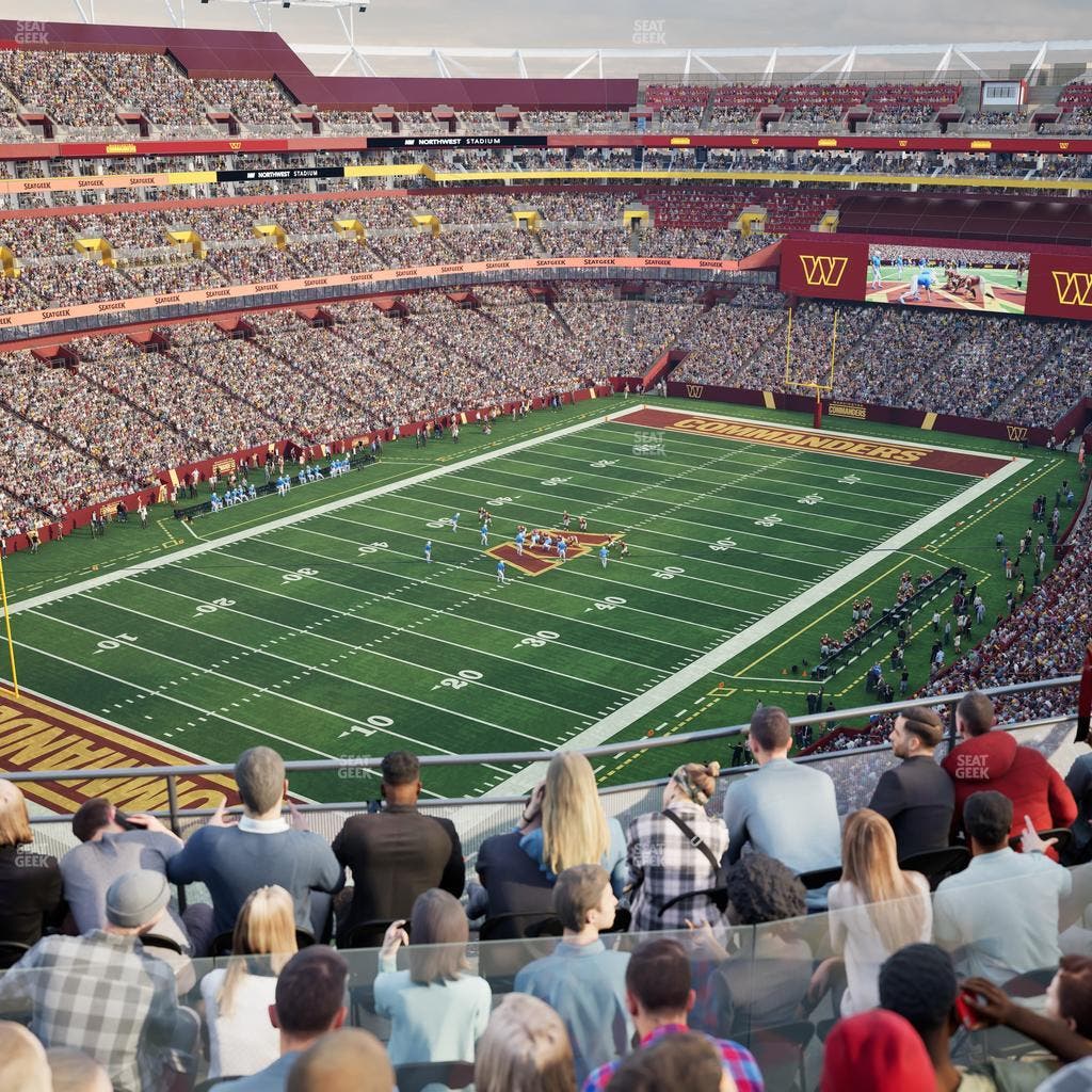 Northwest Stadium - Section 435 Seat View