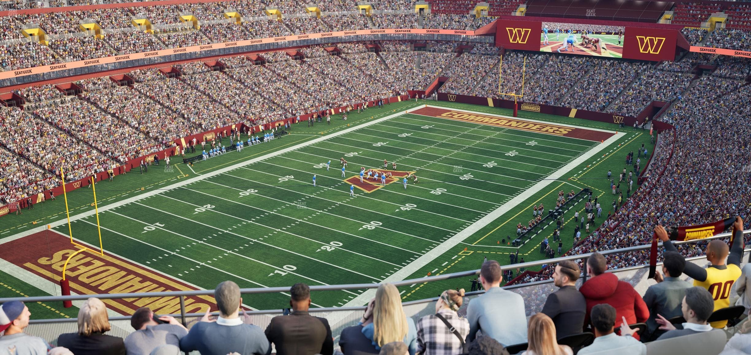 Northwest Stadium - Section 435 Seat View