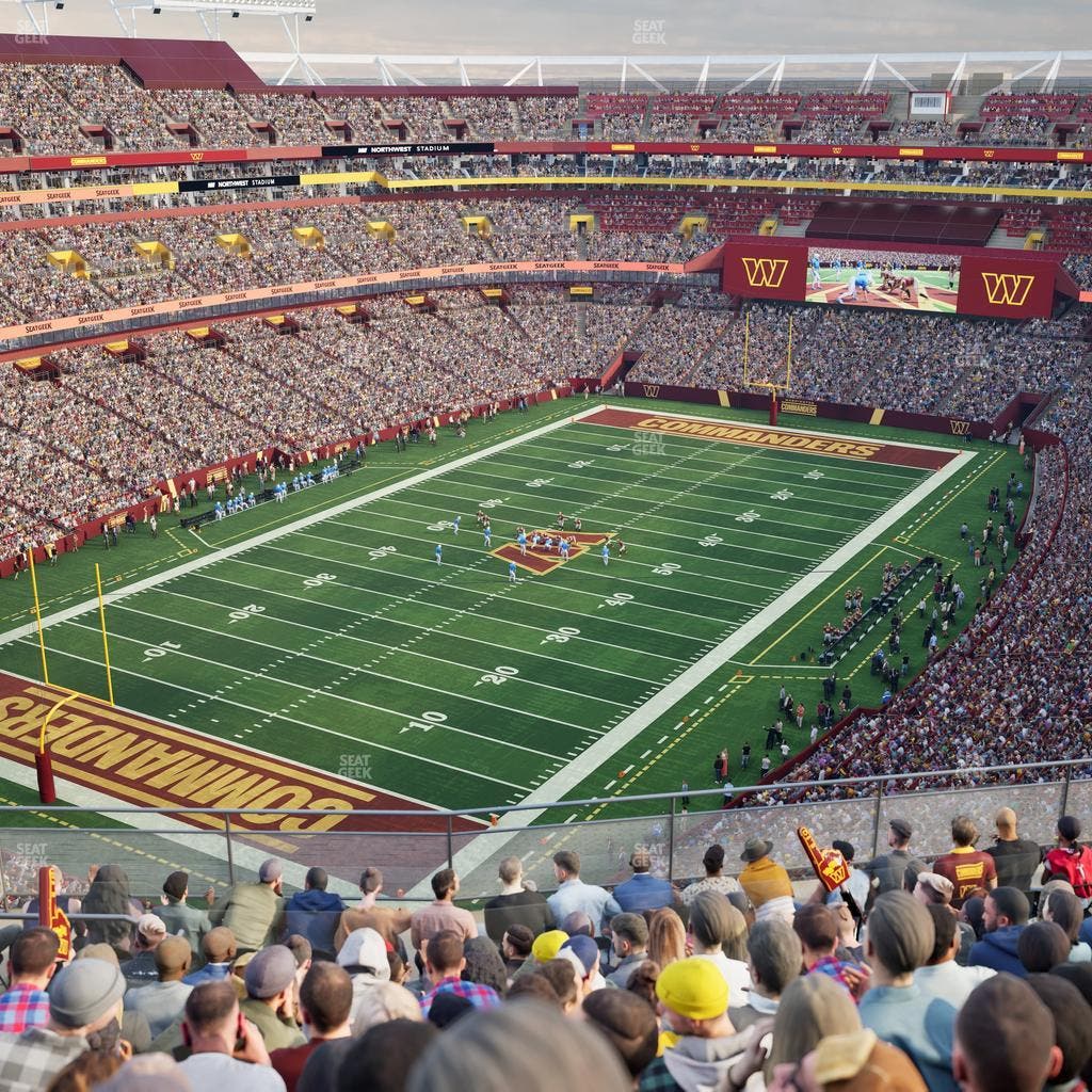 Northwest Stadium - Section 436 Seat View