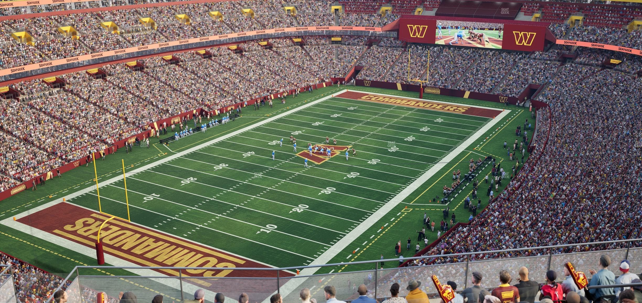 Northwest Stadium - Section 436 Seat View