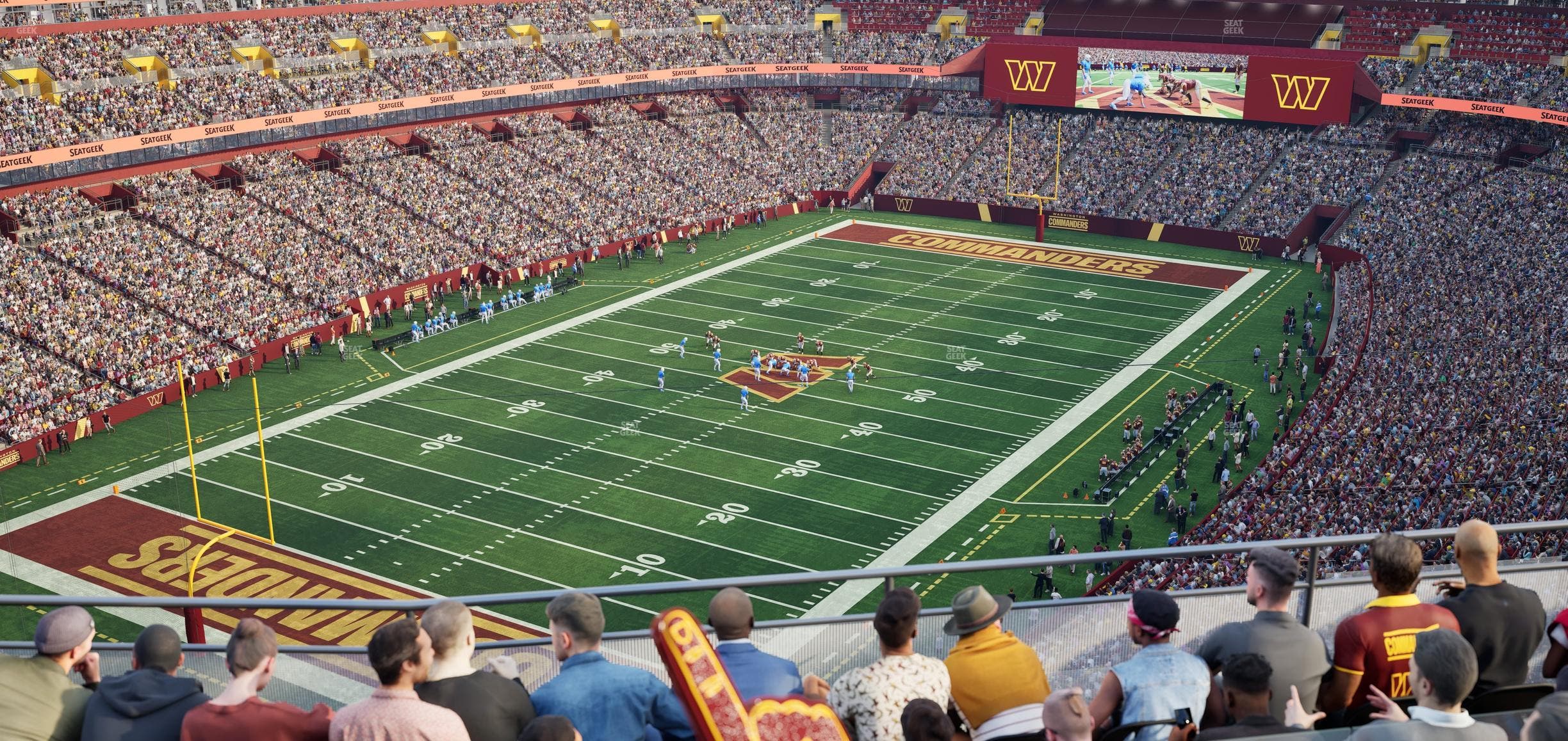 Northwest Stadium - Section 436 Seat View