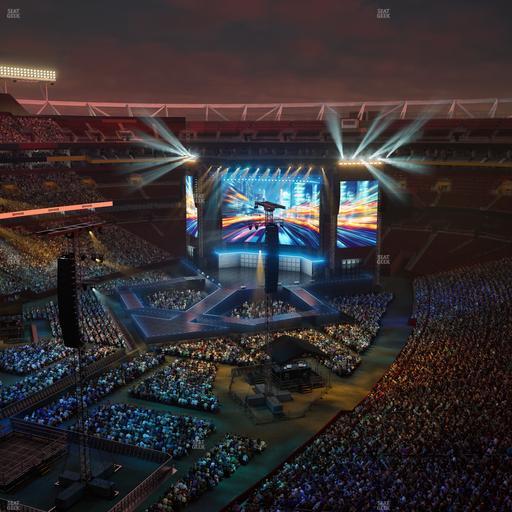 Northwest Stadium - Section 436 Seat View