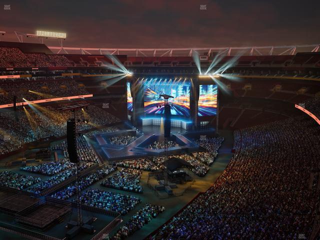 Northwest Stadium - Section 436 Seat View