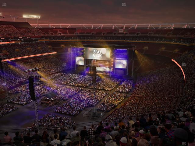 Northwest Stadium - Section 436 Seat View