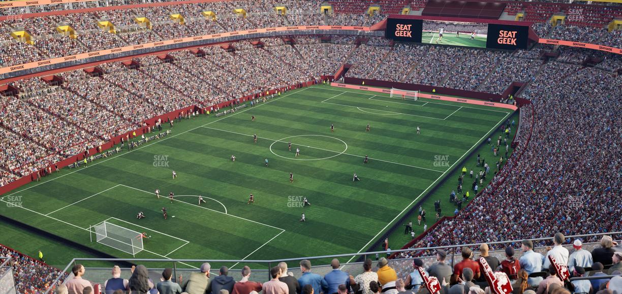 Northwest Stadium - Section 436 Seat View