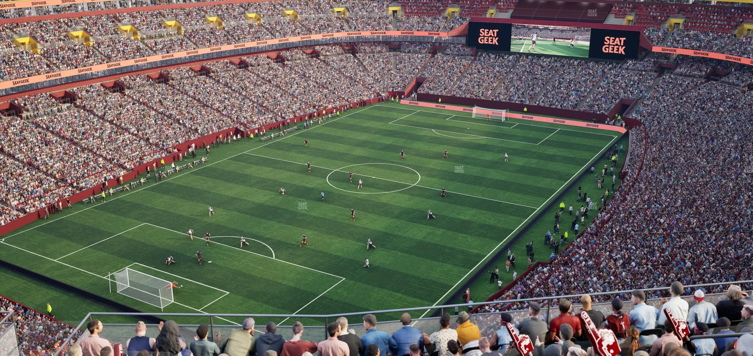 Northwest Stadium - Section 436 Seat View