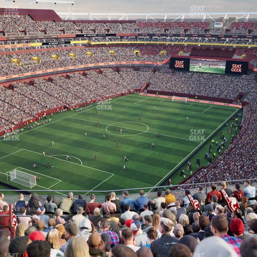 Northwest Stadium - Section 436 Seat View