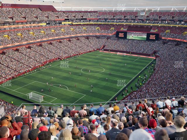 Northwest Stadium - Section 436 Seat View Northwest Stadium - Section 436 Seat View