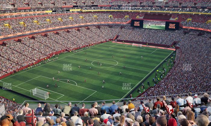 Northwest Stadium - Section 436 Seat View