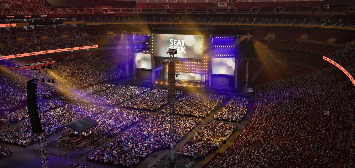 Northwest Stadium - Section 436 Seat View