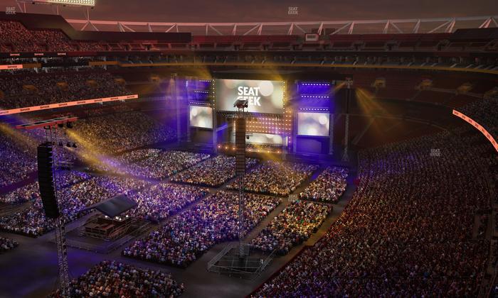 Northwest Stadium - Section 436 Seat View