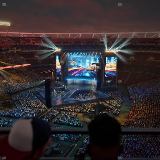 Northwest Stadium - Section 437 Seat View