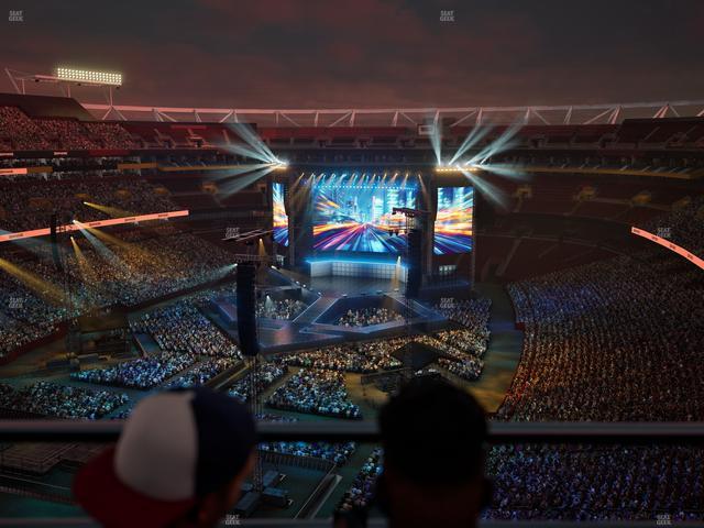 Northwest Stadium - Section 437 Seat View