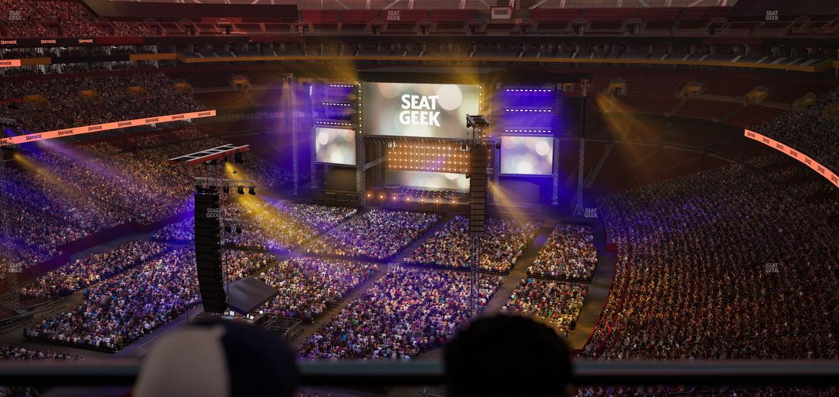 Northwest Stadium - Section 437 Seat View