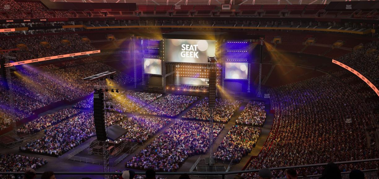 Northwest Stadium - Section 437 Seat View