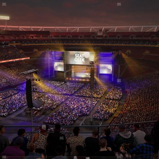 Northwest Stadium - Section 437 Seat View