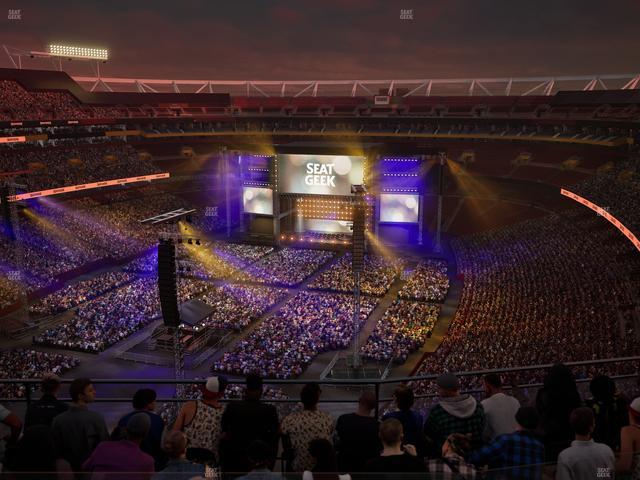 Northwest Stadium - Section 437 Seat View