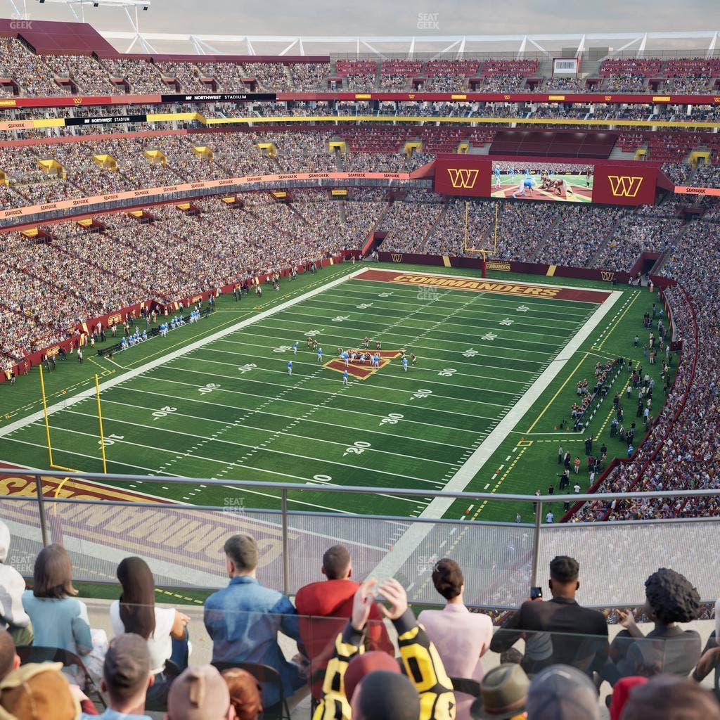 Northwest Stadium - Section 437 Seat View