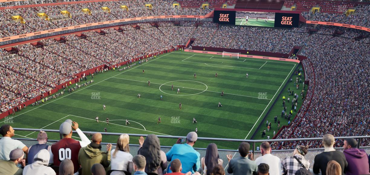 Northwest Stadium - Section 437 Seat View