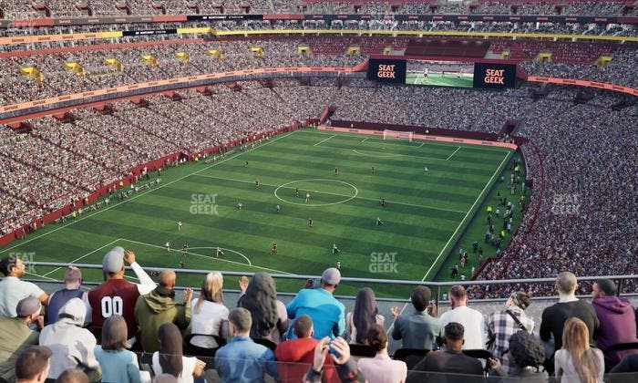 Northwest Stadium - Section 437 Seat View