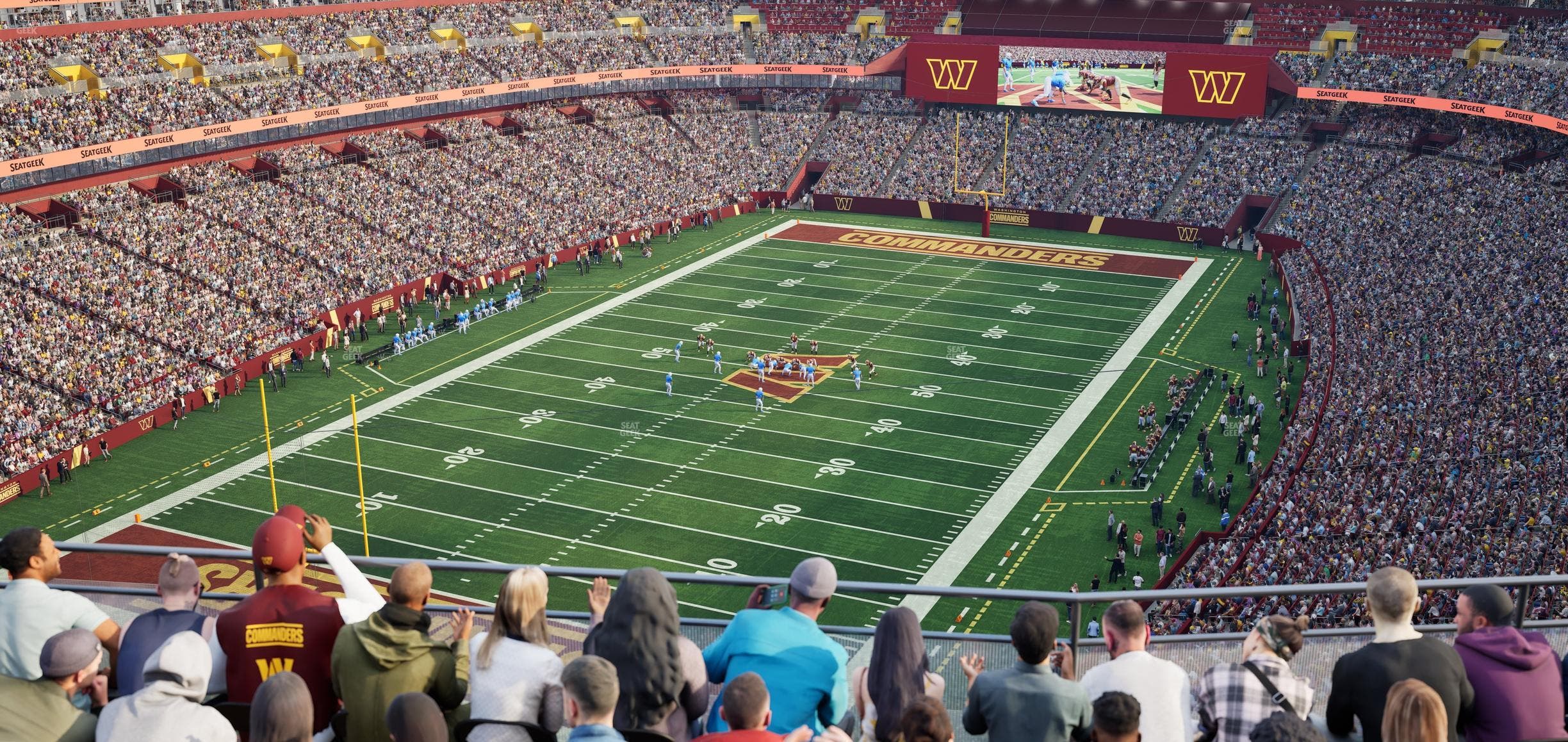 Northwest Stadium - Section 437 Seat View