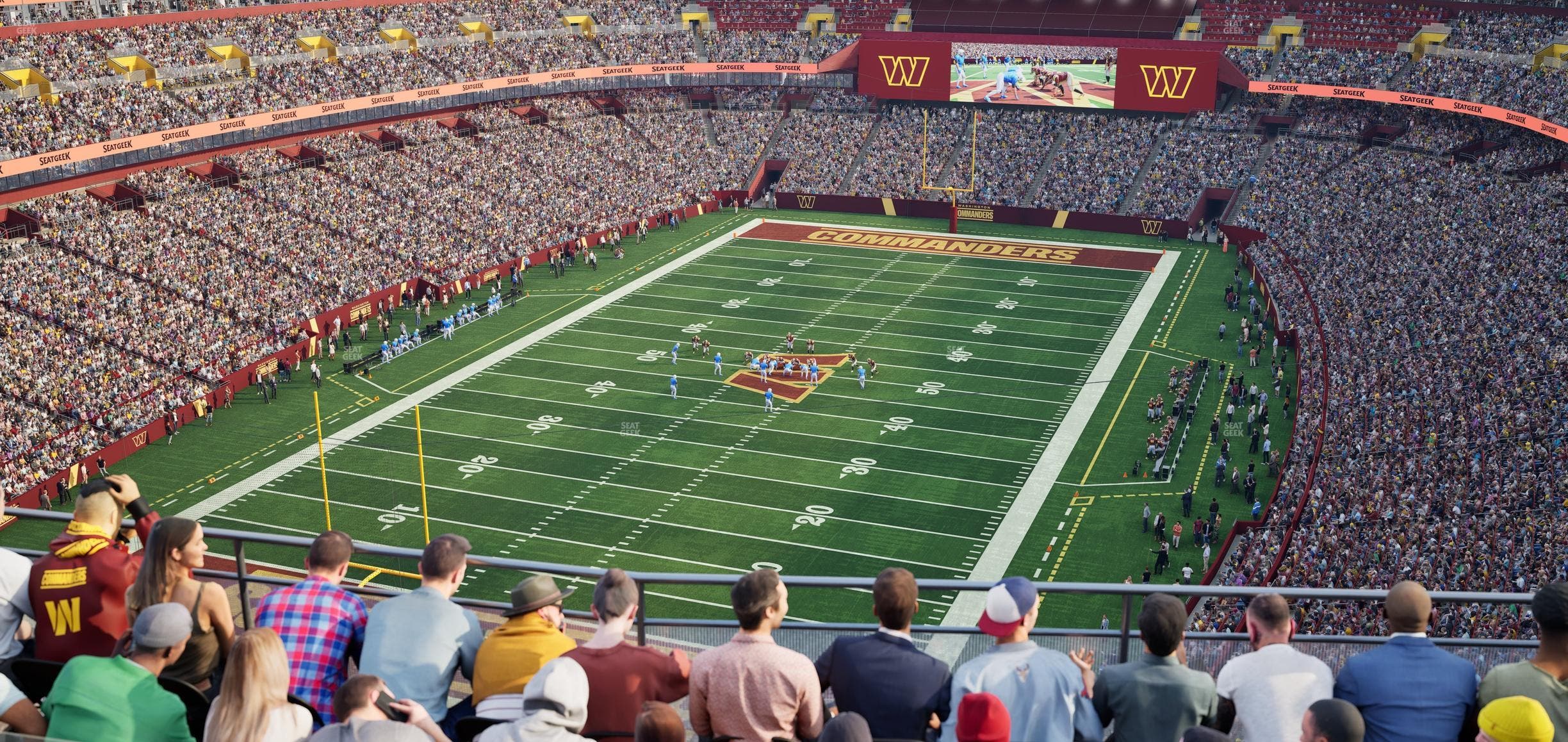 Northwest Stadium - Section 438 Seat View
