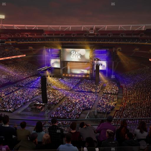 Northwest Stadium - Section 438 Seat View