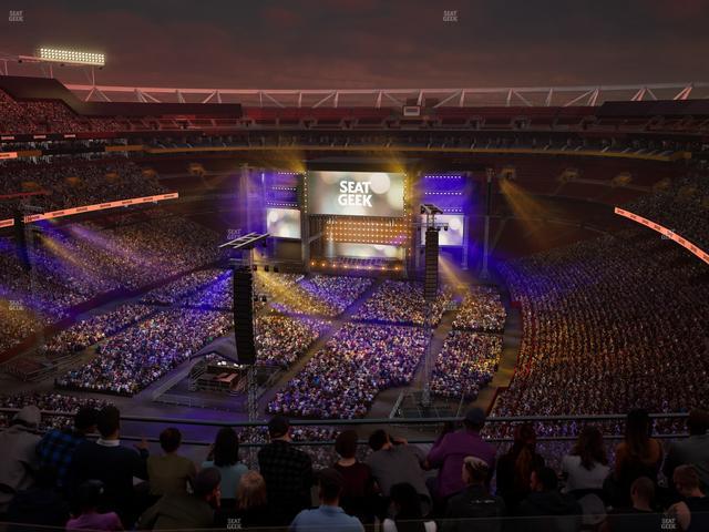 Northwest Stadium - Section 438 Seat View