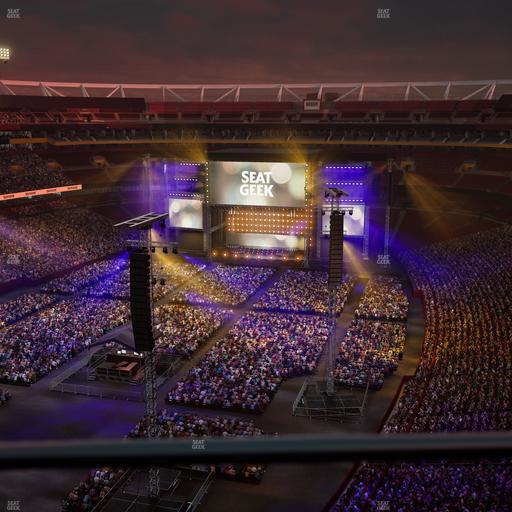 Northwest Stadium - Section 438 Seat View