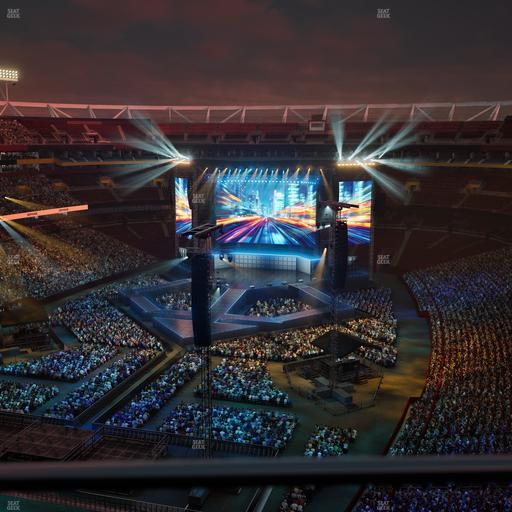 Northwest Stadium - Section 438 Seat View