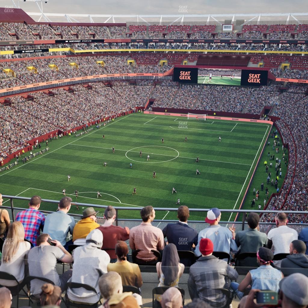 Northwest Stadium - Section 438 Seat View