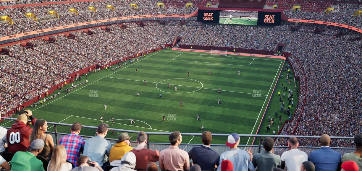 Northwest Stadium - Section 438 Seat View