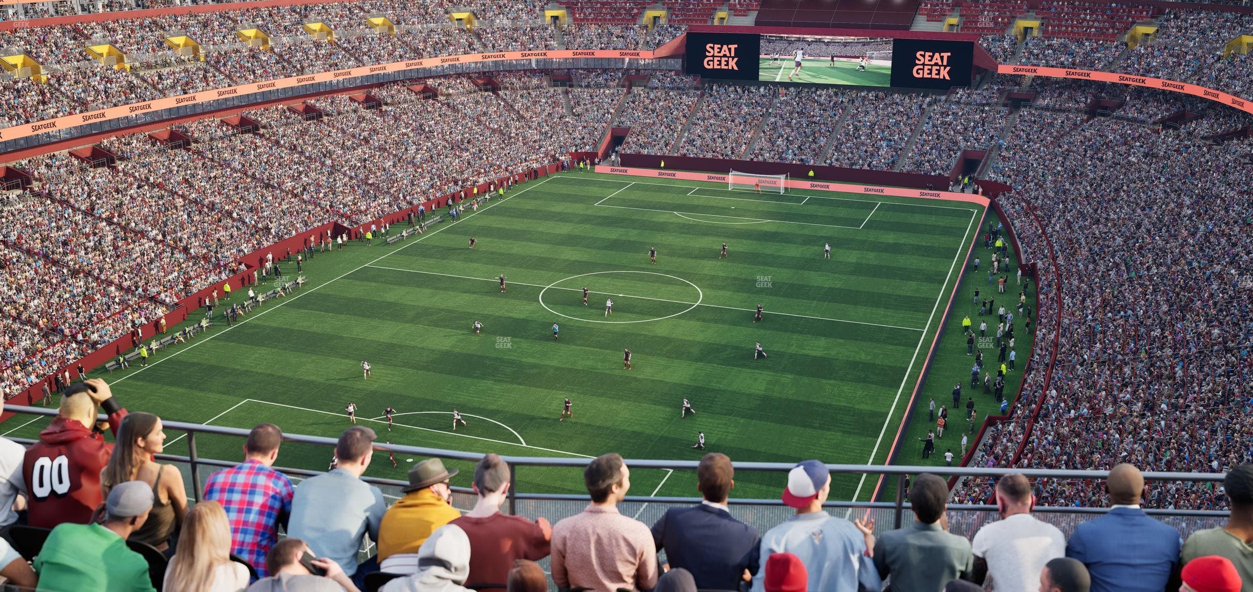 Northwest Stadium - Section 438 Seat View