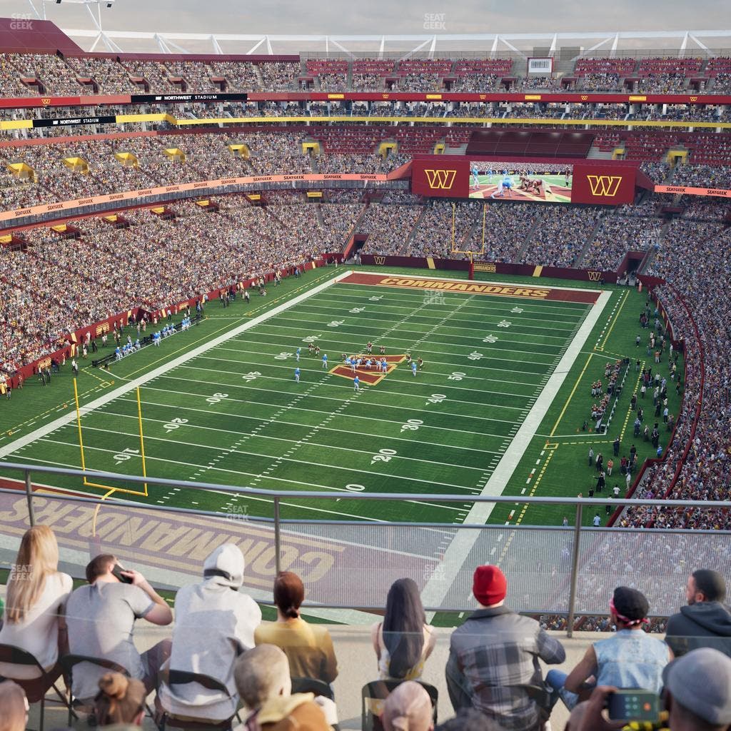 Northwest Stadium - Section 438 Seat View