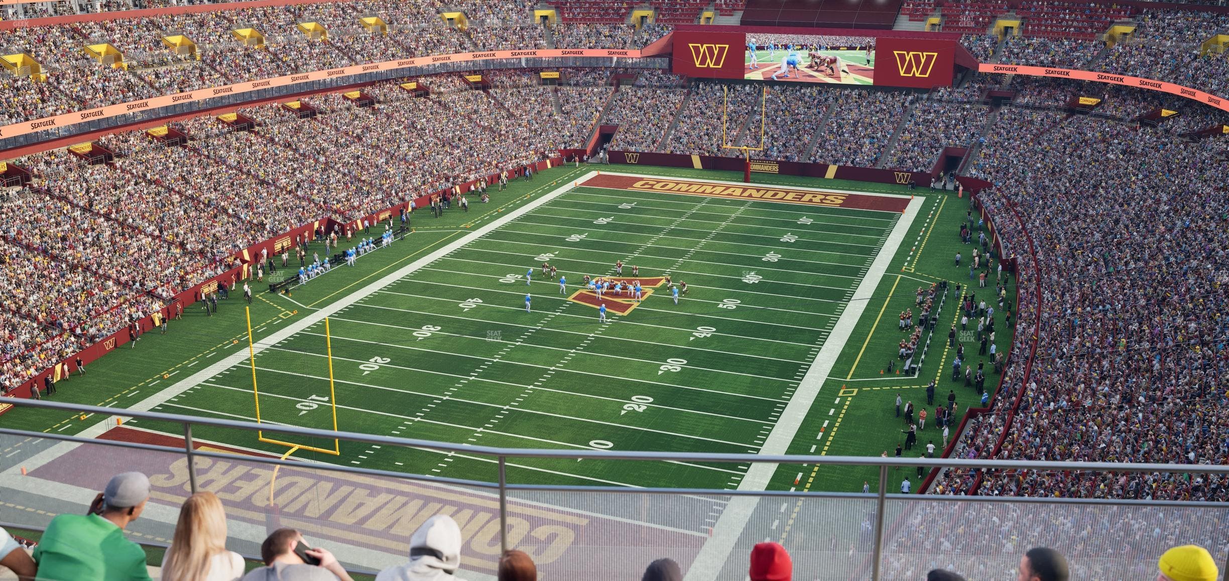 Northwest Stadium - Section 438 Seat View