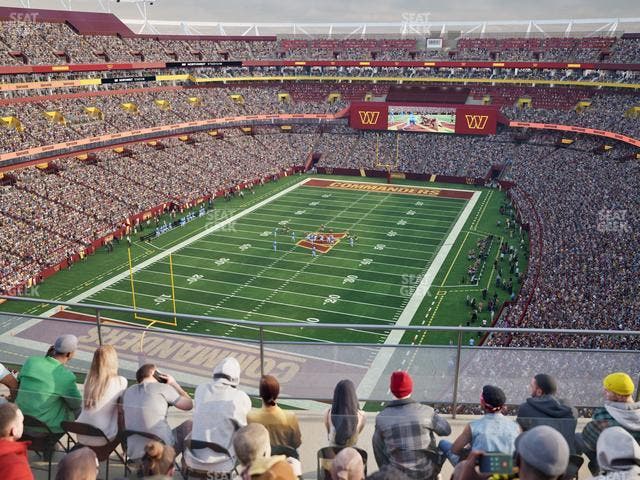 Northwest Stadium - Section 438 Seat View