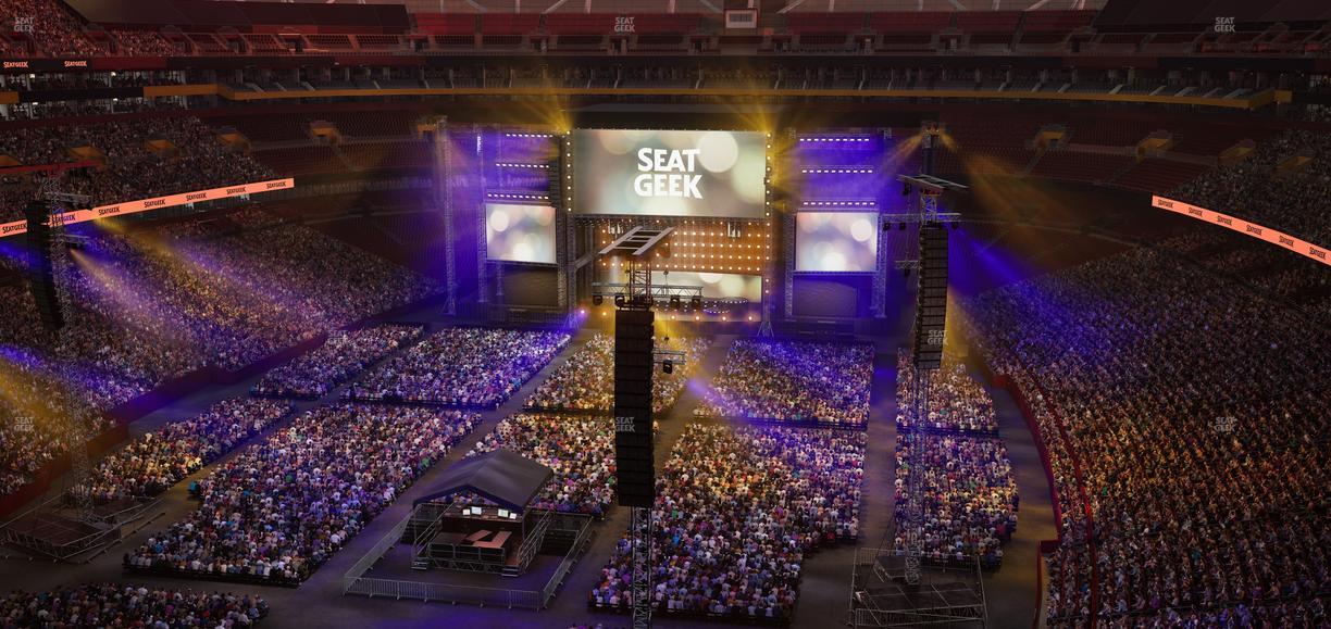 Northwest Stadium - Section 439 Seat View