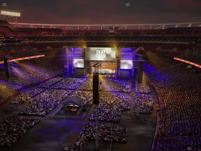 Northwest Stadium - Section 439 Seat View