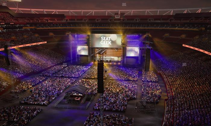 Northwest Stadium - Section 439 Seat View