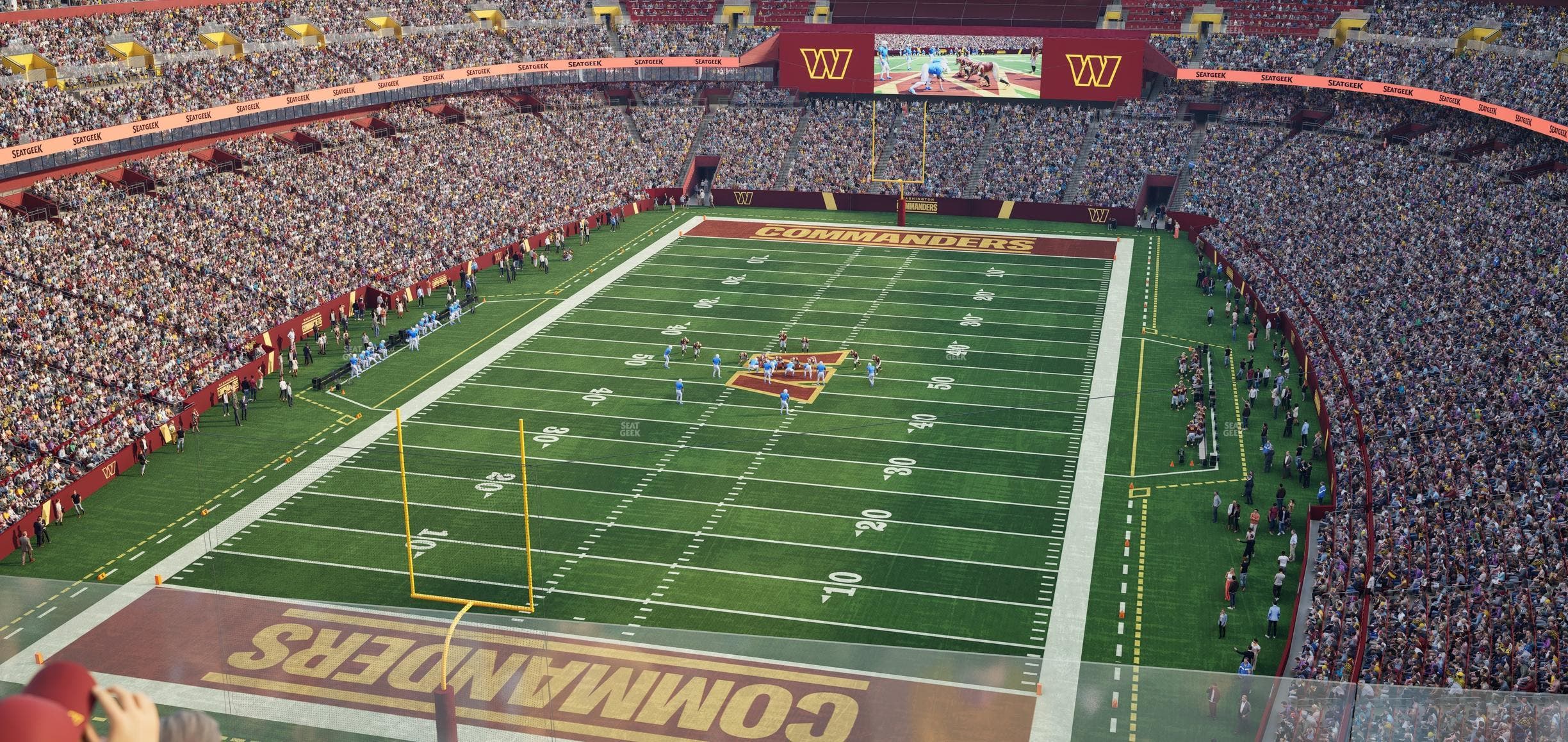 Northwest Stadium - Section 439 Seat View