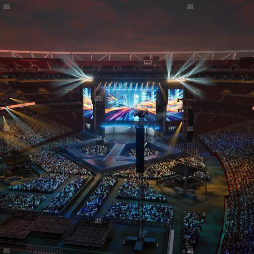 Northwest Stadium - Section 439 Seat View