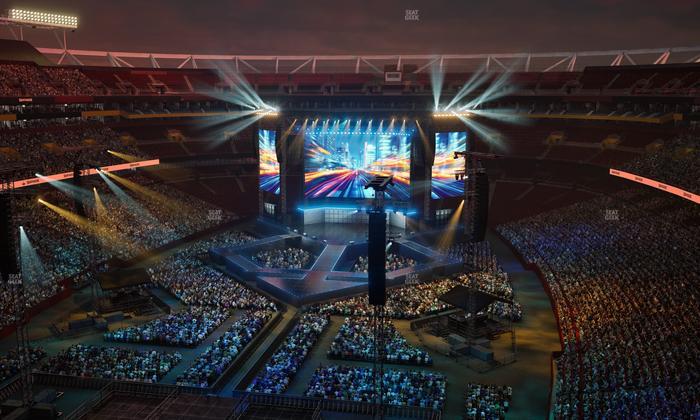 Northwest Stadium - Section 439 Seat View
