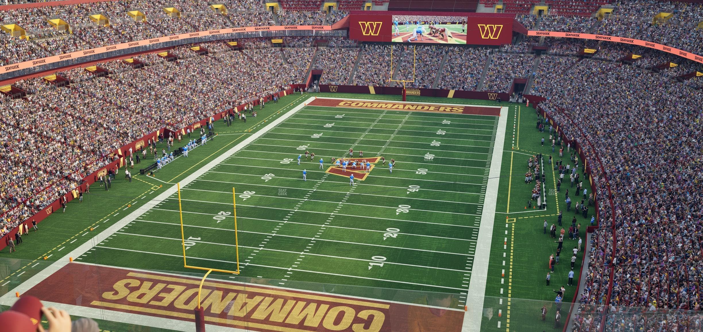 Northwest Stadium - Section 439 Seat View