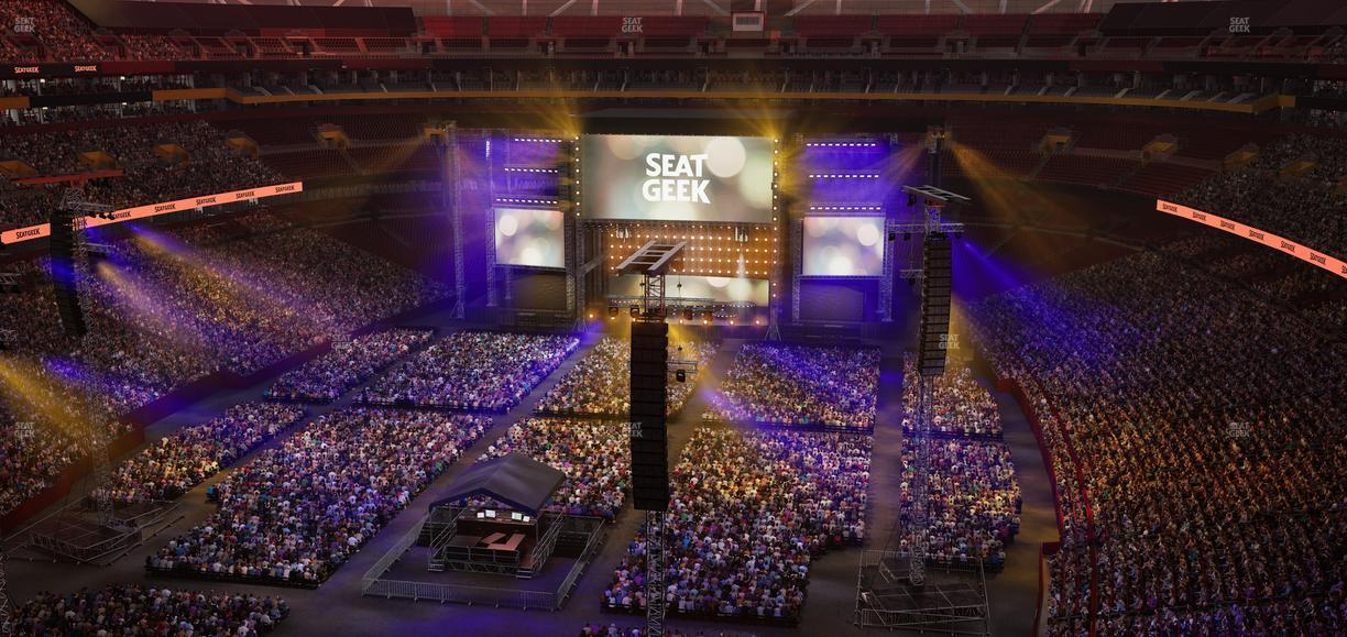 Northwest Stadium - Section 439 Seat View