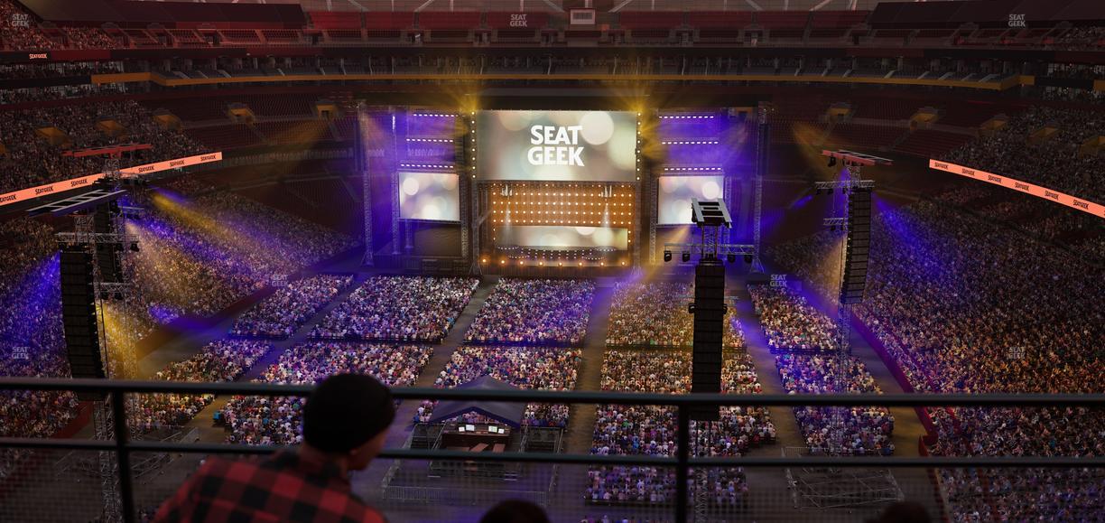 Northwest Stadium - Section 440 Seat View