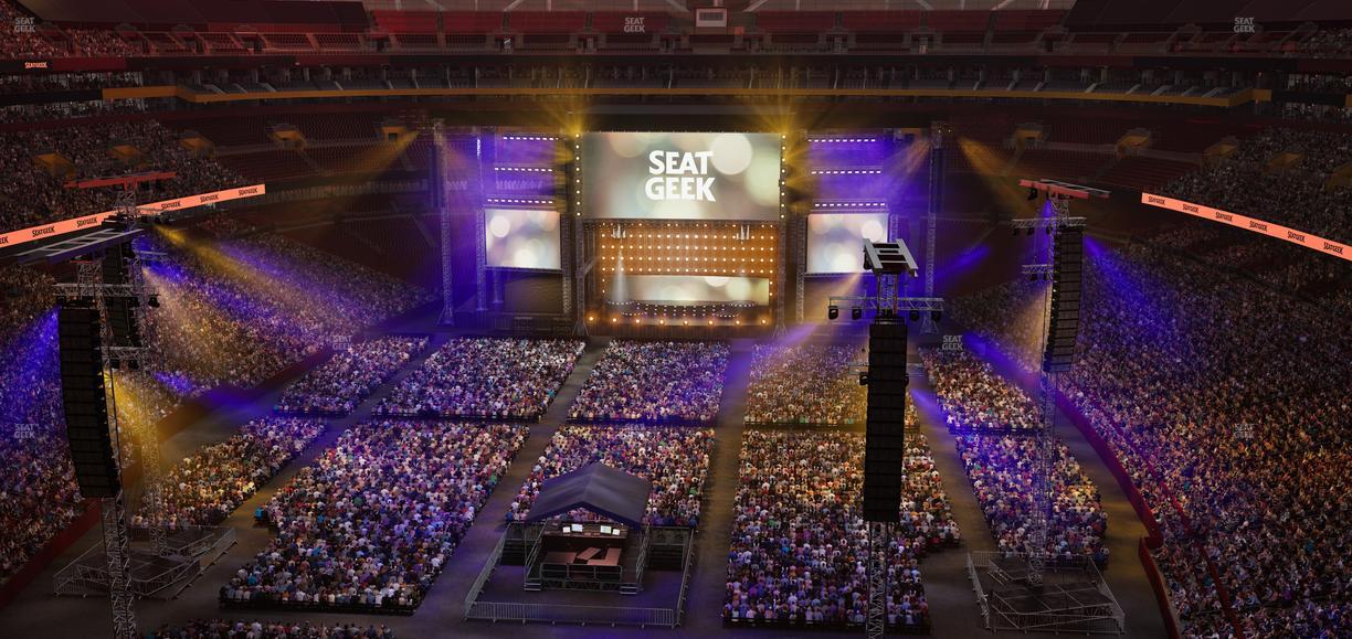 Northwest Stadium - Section 440 Seat View